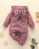 【0M-12M】Baby Cute Hooded Romper