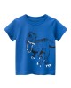 【18M-9Y】Boy Cotton Dinosaur Print Short Sleeve Tee