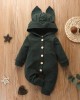 【0M-12M】Baby Cute Hooded Romper