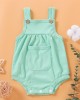 【0M-18M】Baby Cute Big Pocket Romper