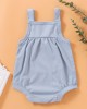 【0M-18M】Baby Cute Big Pocket Romper