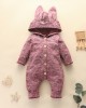 【0M-12M】Baby Cute Hooded Romper