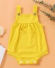 【0M-18M】Baby Cute Big Pocket Romper