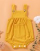 【0M-18M】Baby Cute Big Pocket Romper