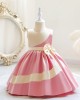 【3M-3Y】Girls Sweet Bowknot Sleeveless Back Princess Dress