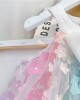 【18M-9Y】Girl Sweet Color Three-dimensional Flower Sleeveless Dress - 33179