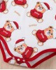 【0M-18M】Unisex Baby Cute Christmas Print Long Sleeve Romper