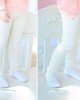 【18M-7Y】Girls Fashion Cotton Knit Leggings