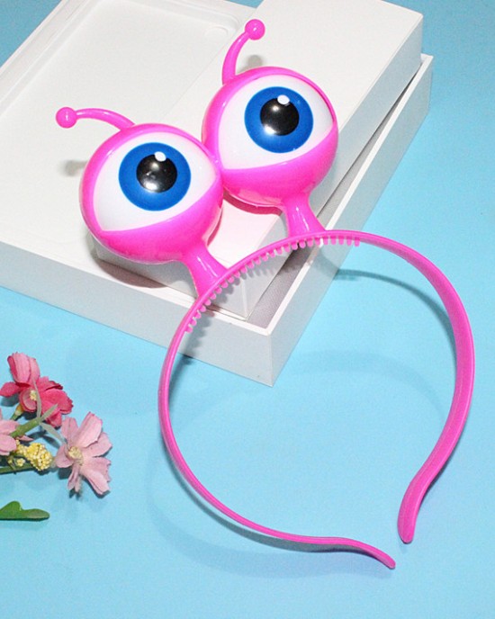 Kids Halloween LED Luminous Eyes Hair Band