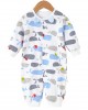 【6M-24M】Baby Cute Cartoon Print Long-sleeved Romper