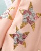 【2Y-8Y】Girls Fashion Sequin Star Embroidered Long Sleeve Sweater Cardigan