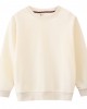 【18M-7Y】Kids Simple Solid Color Cotton Round Neck Long Sleeve Sweatshirt