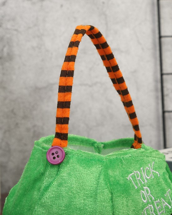 Kids Halloween Embroidery Candy Bag