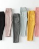 【12M-6Y】Girls Solid Color Comfortable Cotton Leggings