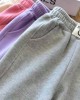 【18M-6Y】Kids Casual Solid Color Sweatpants Comfortable Pants