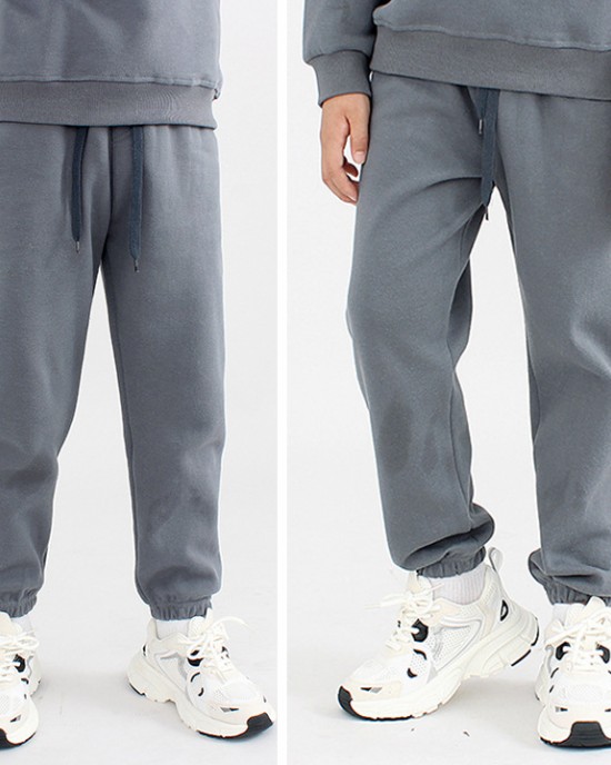 【4Y-12Y】Kids Casual Solid Color Comfortable Sweatpants