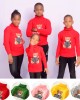 【18M-9Y】Kids Fashion Bear Pattern High Quality Fleece Thickened Funnel Neck Sweater - 9108