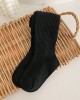 【18M-8Y】Girls Fashionable Solid Color Cotton Comfortable Pantyhose