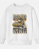 【12M-9Y】Boy Road Roller Print Cotton Stain Resistant Long Sleeve Sweatshirt