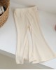 【18M-10Y】Girls Fashionable Solid Color Flared Pants