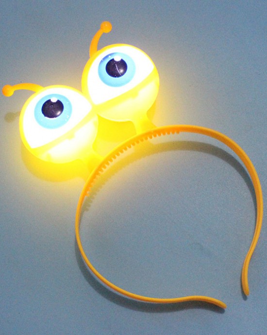 Kids Halloween LED Luminous Eyes Hair Band