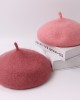 【2Y-8Y】Girls Fashion Solid Color Wool Beret Hat