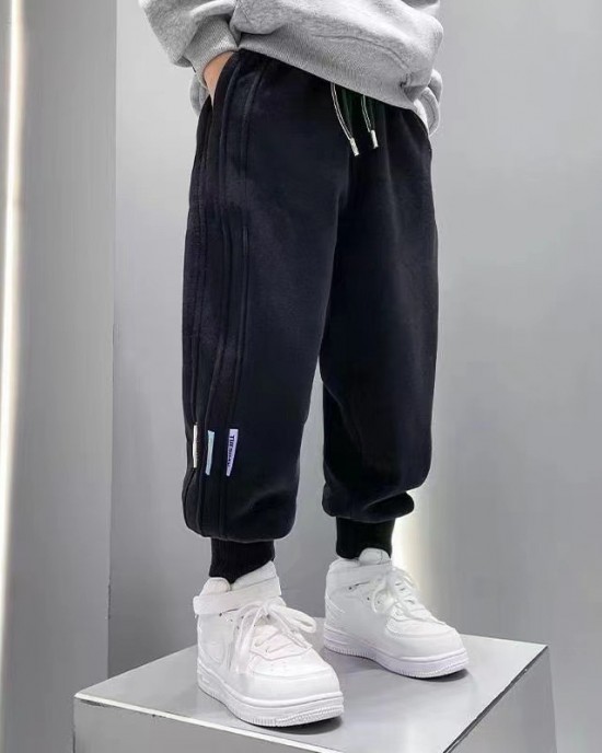 【3Y-13Y】Boys Fashion Striped Casual Pants