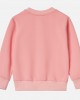 【12M-9Y】Girl Casual Letters And Tractor Print Cotton Stain Resistant Long Sleeve Sweatshirt