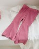 【18M-10Y】Girls Fashionable Solid Color Flared Pants