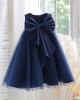 【2Y-8Y】Girl Elegant Solid Color Puffy Mesh Formal Dress