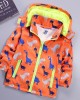 【2Y-6Y】Boy Casual Cartoon Dinosaur Print Hooded Jacket