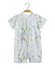 【3M-24M】Unisex Baby Onesies Soft Bamboo Antibacterial Cartoon Print Short Sleeve Romper