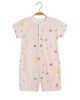 【3M-24M】Unisex Baby Onesies Soft Bamboo Antibacterial Cartoon Print Short Sleeve Romper