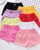 【18M-13Y】Girl Summer Casual Multicolor Ripped Washed Denim Shorts