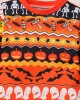 【12M-5Y】Unisex Cute Halloween Print T-shirt And Pants Set