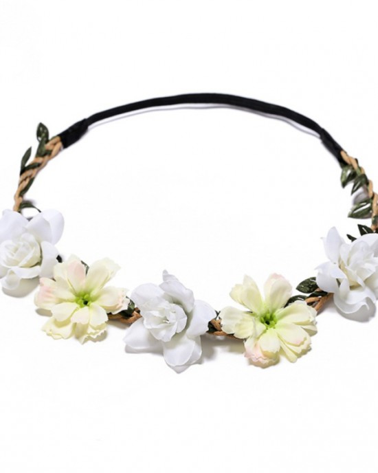 Small Gesang Flower Rose Headband - 5405