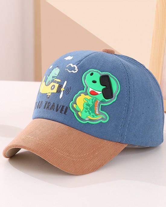 Boys LED Lights Dinosaur Pattern Baseball Cap