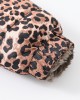 【18M-6Y】Girls Thick Heart Leopard Print Reversible Hooded Fleece Coat