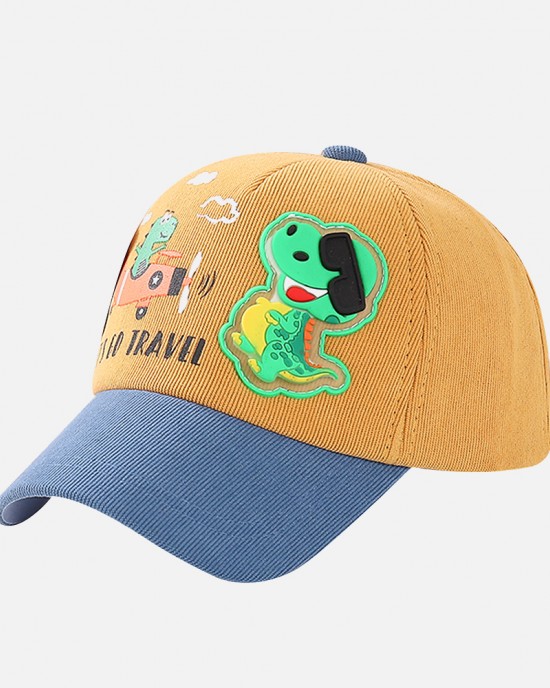 Boys LED Lights Dinosaur Pattern Baseball Cap