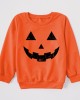 Halloween Print Long Sleeve Family Matching Outfits