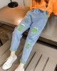 【2Y-11Y】Girl Fashion Blue Jeans - 3211