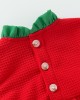 【3M-24M】Baby Girl Christmas Bow Long Sleeve Romper