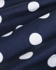 【2Y-12Y】Girls Polka Dot Bow Print Sleeveless Dress - 33315