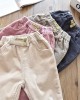 【18M-9Y】Girls Thick Corduroy Pants - 3216