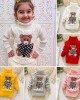 【18M-8Y】Kids Bear Pattern High Neckline Sweater - 3107