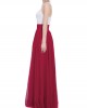 Bow Belt Solid Color Mesh Tulle Pleated High Waist Women Maxi Skirt