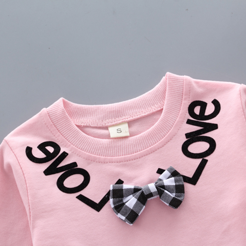 【12M-5Y】Kids Clothes Fashion Plaid spliced Sweatshirt Pants Set (SHOES NOT INCLUDE)- 3483 【12M-5Y】Kids Clothes Fashion Plaid spliced Sweatshirt Pants Set (SHOES NOT INCLUDE)- 3483
