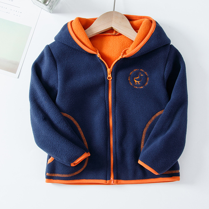 【2Y-13Y】Kids Casual Polar Fleece Hooded Jacket - 31116 【2Y-13Y】Kids Casual Polar Fleece Hooded Jacket - 31116