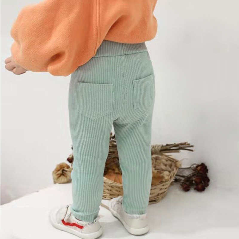 【12M-6Y】Girls Solid Color Comfortable Cotton Leggings 【12M-6Y】Girls Solid Color Comfortable Cotton Leggings