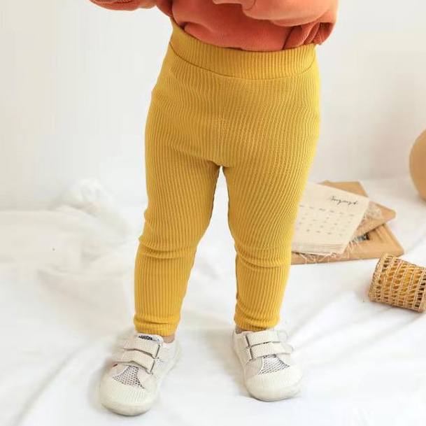 【12M-6Y】Girls Solid Color Comfortable Cotton Leggings 【12M-6Y】Girls Solid Color Comfortable Cotton Leggings